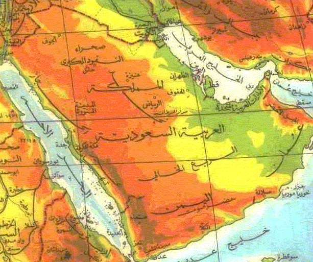 بخريطة المملكة العربية السعودية