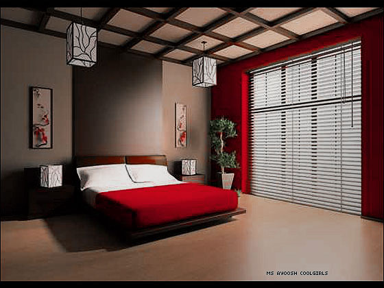 نوم غرف ديكورات حمراء النوم الحمراء اجمل 2023 20160804 102