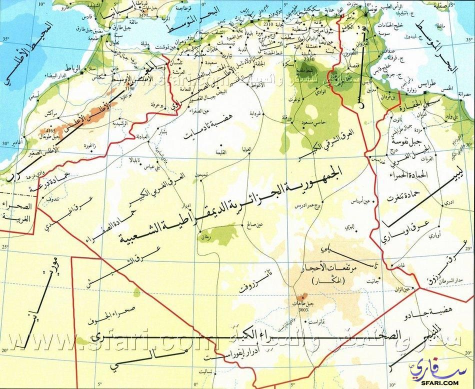 خريطة الجزائر السياسية الجديدة