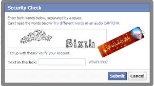 تخطي اختبار الصور في الفيس بوك